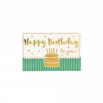 Petite Pochette Avec Un Emplacement A Billet - Happy Birthday To You