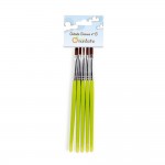 Avenue Mandarine - Set de 5 pinceaux brosses synthtiques