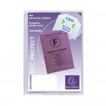 Exacompta : Etui de Protection 3 volets Permis de Conduire Format 7.3 x 10.6cm