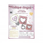 Loisirs Cratifs Enfants - Kit Plastique Dingue - Coeurs