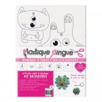 Loisirs Cratifs Enfants - Kit Plastique Dingue - Monstres