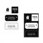 Emballage Cadeau - 4 Planches Etiquettes Cadeaux Cration Artisanale Fait Maison