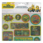 MINION - 1 planche  15 stickers Lenticulaires