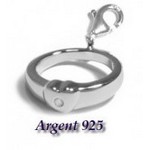 Charms argent 925 zirconium bague cur bijou