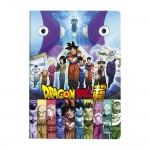Cahier Piqu A4 - 96 pages Sys - Dragon Bal S - Multicolore