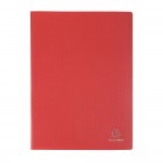 Protge-documents Polypropylne Souple Pour Papier A4 - 60 vues  - Rouge