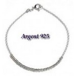 Bracelet argent 925 perles mobiles