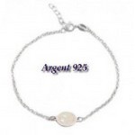 Bracelet argent 925  mdaille love