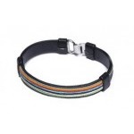 Bracelet Homme Acier - Noir Multicouleurs