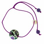 Titli - mini bracelet nacre animaux - hirondelles - bijou artisanal