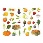 Loisirs Cratifs Enfants - Gommettes - Potager Fruits & Lgumes