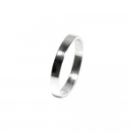 Bague Anneau Argent 925 3mm Unisexe