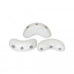 Les perles par Puca : DIY - Arcos 5x10mm - 10g - Ceramic Look White