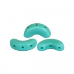 Les perles par Puca : DIY - Arcos 5x10mm - 10g - Opaque Green Turquoise