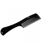 Accessoire Cheveux - Peigne  dents larges en plastique noir