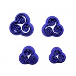 Emporte-pi�ce pour P�te Polym�re, Triskel Outil de Cr�ation DIY