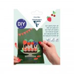 Loisirs Cratifs - Kit Carte de Voeux pliable DIY - Joyeux Anniversaire