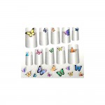 Planche de Stickers Nail Art - Thme : Papillons