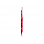 Cristo - Mini Stylo Bille 10.7 x 0.5 cm en mtal - Marbr Rouge