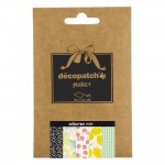 Décopatch - Déco Pocket 5 feuilles 30x40cm - Collection N°17