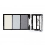 Maquillage Yeux - Ombre  paupires Trio - Blanc Argent Gris