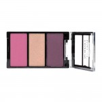 Maquillage Yeux - Ombre  Paupires Trio - Rose - Prune - Chair