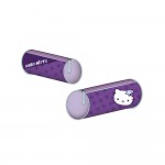 Hello kitty - trousse fourre tout rond violet