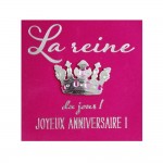 Carte De Voeux Glamour - Anniversaire - La Reine du Jour !