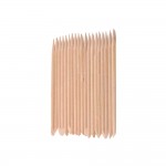 30 Repousses Cuticules En Bois - 11 cm - 1 bout plat et 1 bout pointu