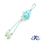 Bijou Accessoire Multifonction Perles Verre Fil Murano - Pierres Aventurine