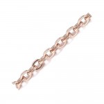 KBC  Loisirs Cratifs DIY Bijoux Chane Maille Forat 2.5mm Acier Inox Dor Rose