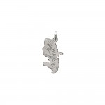 KBC Pendentif Argent 925 Mdaille Pays Martinique 25 x 12mm