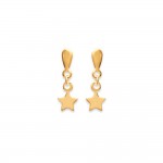 KBC - Boucles d'Oreilles Clous Plaqu Or Etoiles 5mm