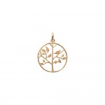 KBC - Pendentif Plaqu Or Arbre de Vie 20mm