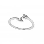 KBC - Bague Argent 925 Flèche 4mm