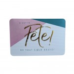 Carte De Voeux - Evnement de la Vie - C'est Ta Fte ! De Tout Coeur Bravo !