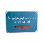 Carte De Voeux - Evnement de la Vie - Simplement Parce Que Je Pense A Toi