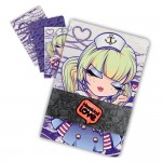 Kimmidoll love - set 3 carnets 21 x 14 x 0.5 cm sail away sally