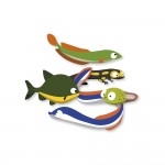 Loisirs Cratifs Enfants - 30 Gommettes - Animaux Aquatiques