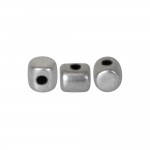 Les perles par Puca : DIY - Minos 2.5x3mm - 10g - Silver Alluminium Mat