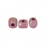 Les perles par Puca : DIY - Minos 2.5x3mm - 10g - Ceramic Look Violet Gold