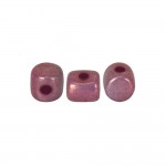 Les perles par Puca : DIY - Minos 2.5x3mm - 10g - Ceramic Look Amethyst Gold