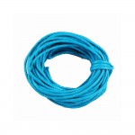 5 mtres Cordon Coton Cir 2mm TURQUOISE - Loisirs Cratifs - Cration bijoux