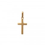 KBC - Pendentif Plaqu Or croix 2.2 x 1cm