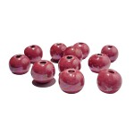 Loisirs cratifs - Perle Artisanale en Cramique Emaille - Fuchsia