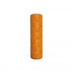 Rouleau de texture T�tes de Citrouilles Diaboliques � P�te polym�re � Halloween