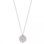 KBC - Collier Acier Inoxydable Pendentif Arbre de Vie 22mm