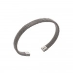 KBC - Bracelet jonc Rigide Acier Inoxydable - 7mm