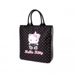 Hello kitty by camomilla - Sac Shopping 42 x 39 x 9.5 cm Dotty - Noir Pois Roses