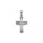 Pendentif Homme Acier Inoxydable Croix 29 x 20 mm